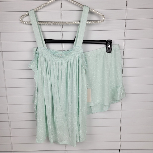 LC Lauren Conrad 2 Piece Pajama Set - Picture 2 of 11